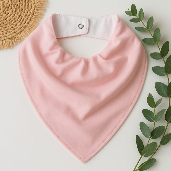 Bandana Impermeável para Bebê - Rosa