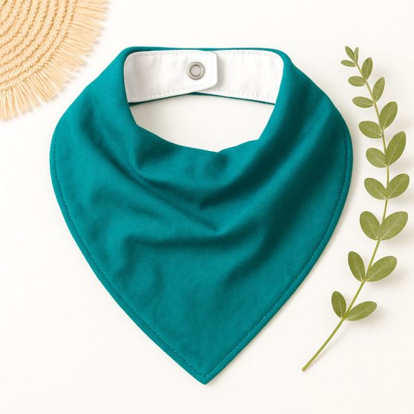Bandana Impermeável para Bebê - Verde Esmeralda