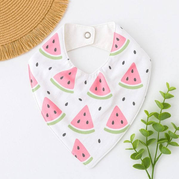Bandana Impermeável para Bebê - Melancia