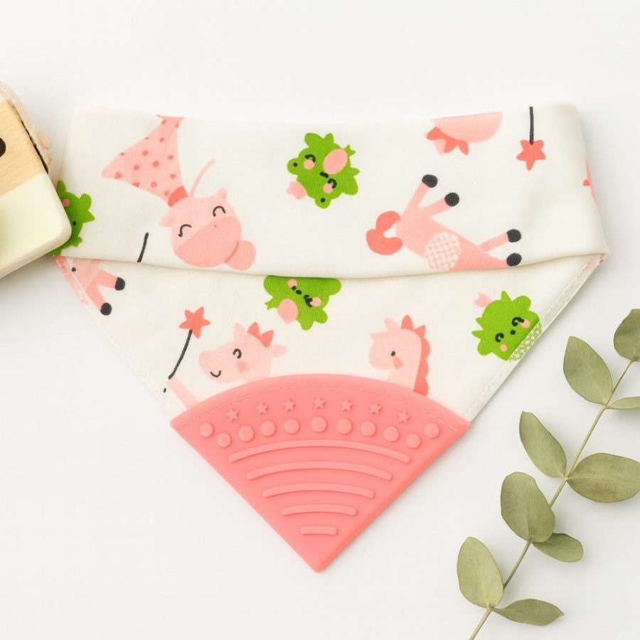 bandana com mordedor menina