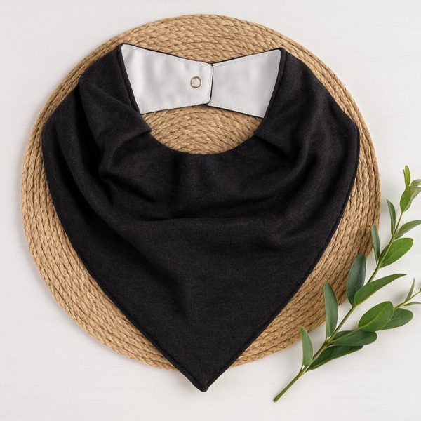Bandana Impermeável para Bebê - Chumbo