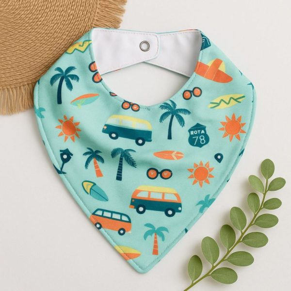 Bandana Impermeável para Bebê -  Aloha