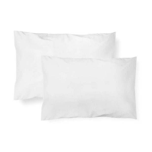 Kit de Fronha Malha 100% Algodão Branco - Papi