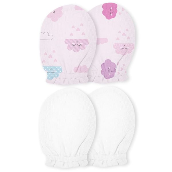 Kit De Luvas de Malha Tamanho Único 02un Rosa -  Papi