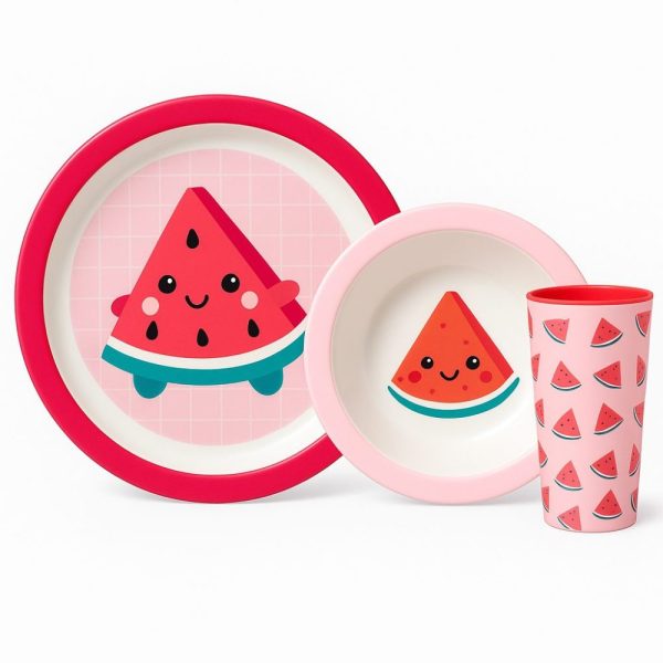 Kit Refeição Frutti Melancia Buba