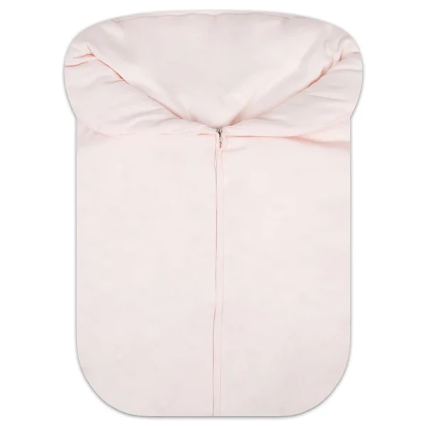 Saco de Dormir 100% Algodão - Rosa Bebê