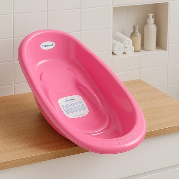 Banheira Bebê 20 litros – Rosa