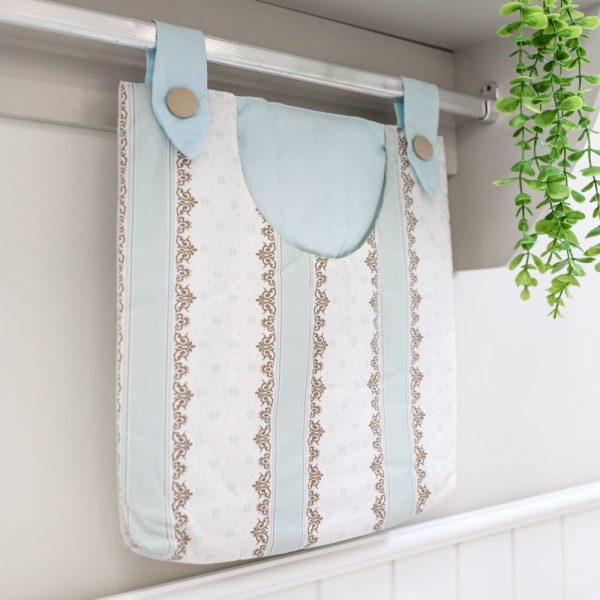 Organizador Porta Objetos para Berço e Varão – Realeza Azul