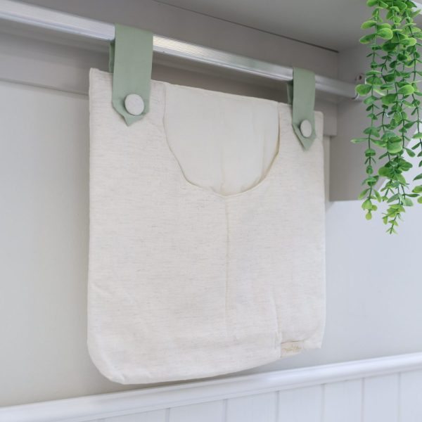 Organizador Porta Objetos para Berço e Varão – Linho