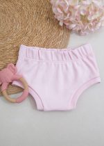 Tapa Fralda Suedine Rosa Bebê – 100% Algodão