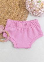 Tapa Fralda Suedine Rosa Tutti Frutti – 100% Algodão