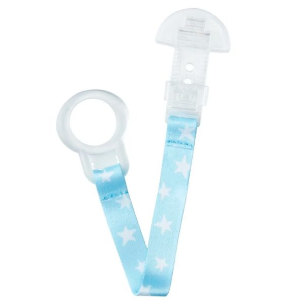 Prendedor De Chupeta Buba - Azul Estrelas