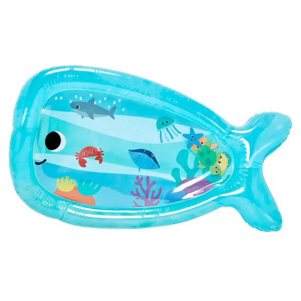 Tapete de Atividades Inflável com Água Bebê Buba - Baleia