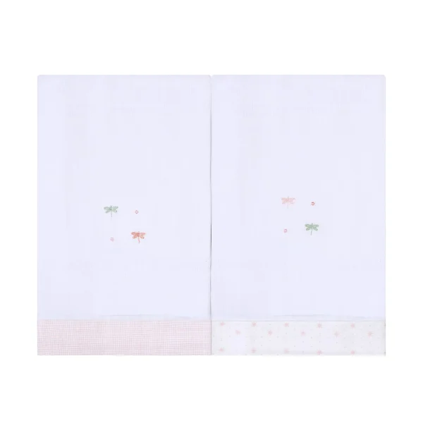 Toalha De Fralda Bordado Papi 1,10m x 70cm - Libelula