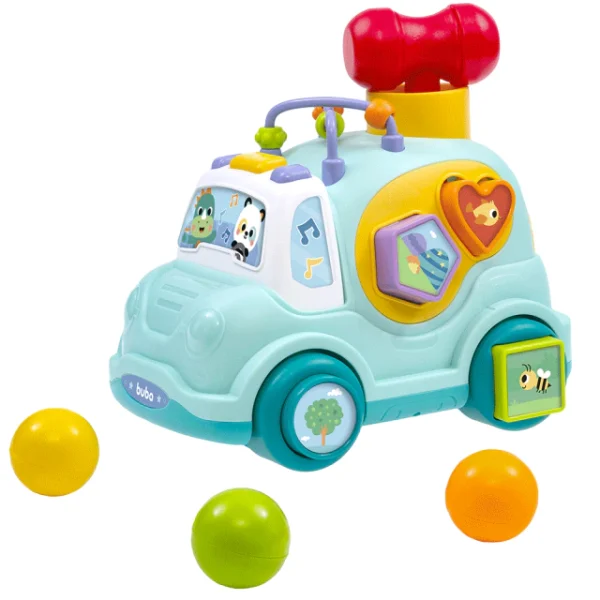 Carrinho de Atividades Educativo e Sensorial Buba