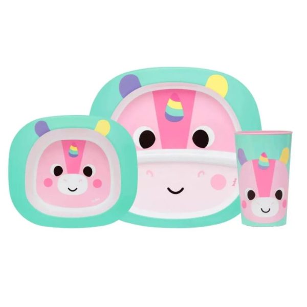 Kit Refeição Completo Unicórnio Buba