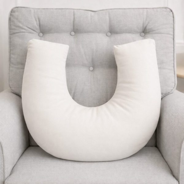 Almofada de Amamentação Hug Suedine - Off White