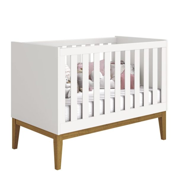 Berço Noah Classic - Branco Fosco