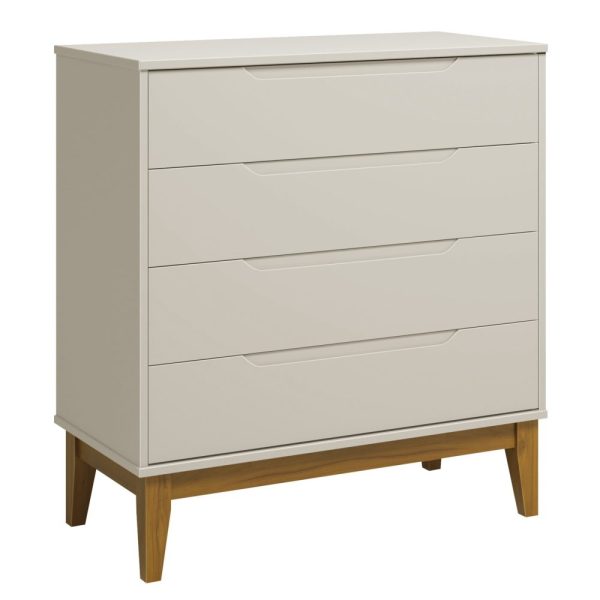 Cômoda Elfe Classic Gaveteiro Reller - Areia Fosco