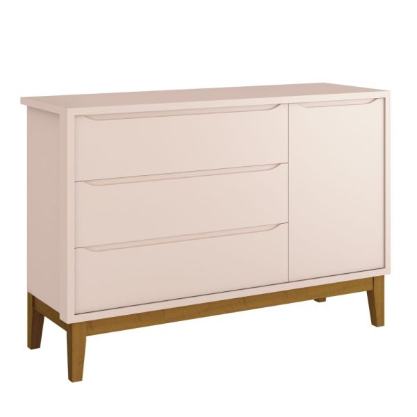 Cômoda Sapateira Classic Reller - Rosa Fosco