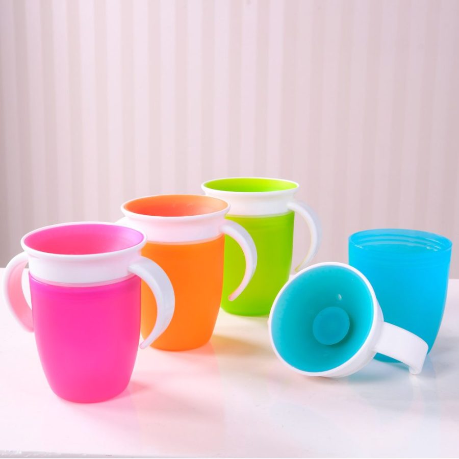 Copo de Treinamento 360º Infantil com Alças - Sortidas