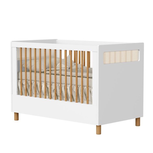Berço Ollie Reller - Branco Fosco