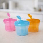 Pote Dosador para Leite em Pó Com Divisórias