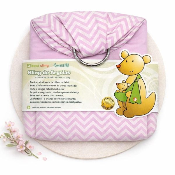 Sling de Argola com Ombreira 100% Algodão – Até 20kg