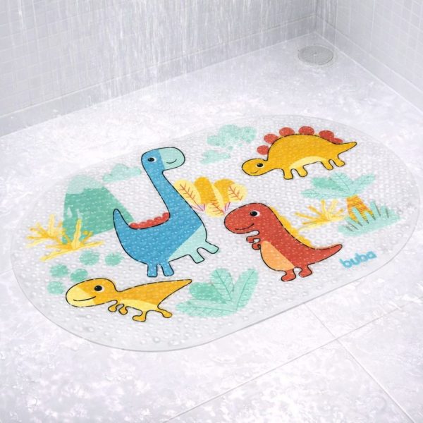 Tapete Antiderrapante de Banho Buba Dino