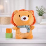 Pelúcia Soft Leão – Bichinho Macio para Bebê