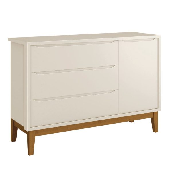 Cômoda Sapateira Classic Reller - Areia Fosco