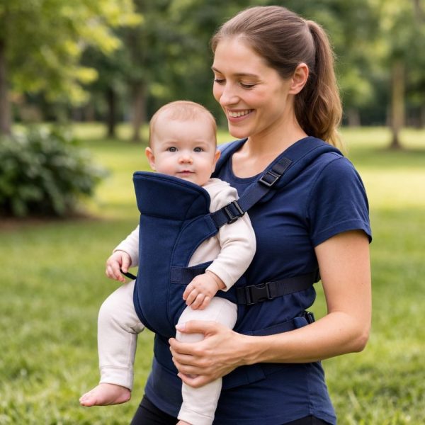 Canguru Bebê Click Para Passeio - Marinho