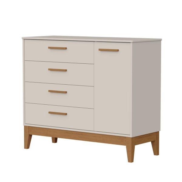 Cômoda Sapateira Flip Reller - Areia Fosco