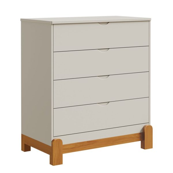 Cômoda Gaveteiro Lotus Reller - Areia Fosco