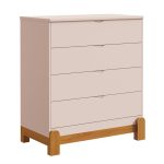 Cômoda Gaveteiro Lotus Reller - Rosa Fosco