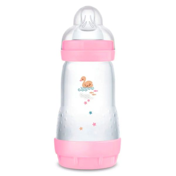 Mamadeira Mam Easy Start Anticólica 320ml Rosa