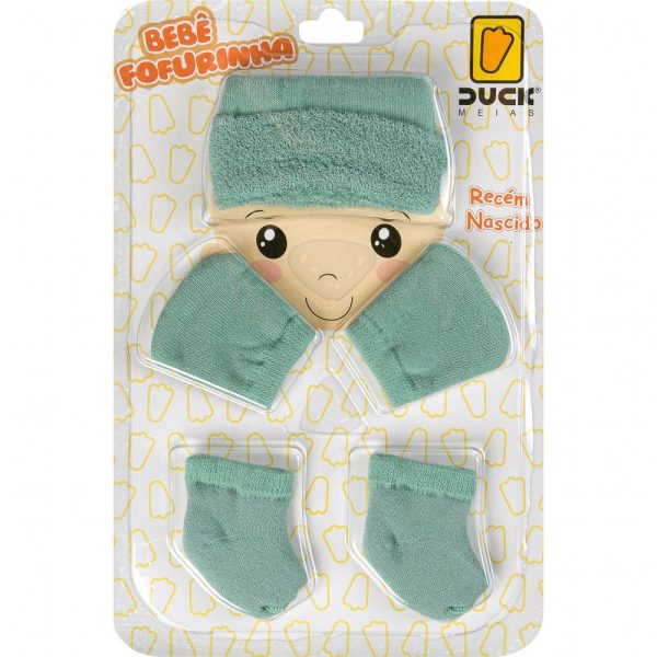 Kit Maternidade Fofurinha Recém Nascido - Verde