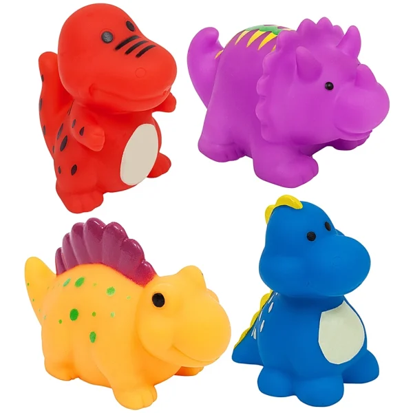 Bichinho de Banho Buba em Vinil Dinossauros