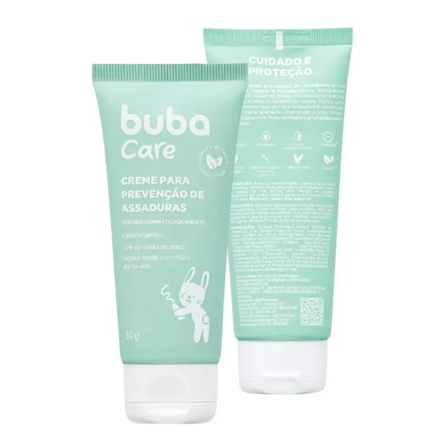 Creme Prevenção de Assaduras 50g - Buba Care