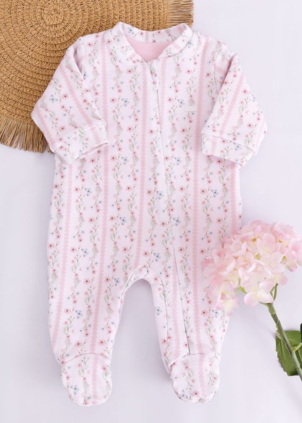 Macacão De Suedine E Microsoft Bosque Encantado Floral - Hug