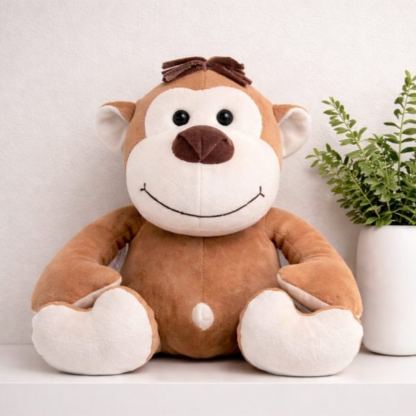 Pelúcia Decorativa Quarto de Bebê - Macaco